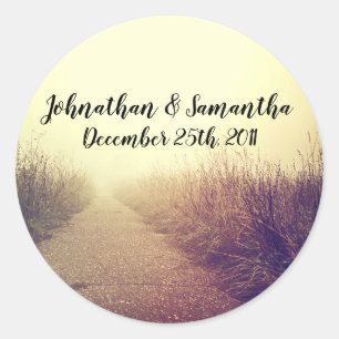 Stickers 6 - 3 pouces Favoriser Sunrise Pathway Pa