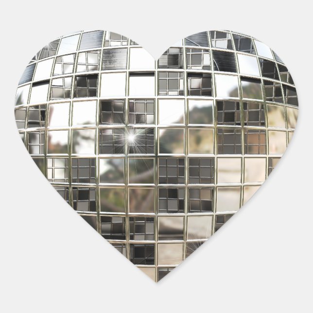Stickers à billes miroir Disco (Devant)