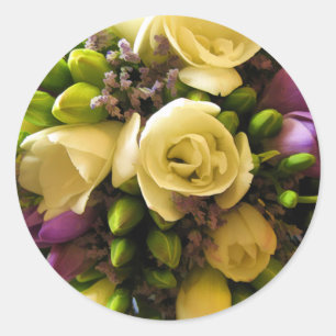 Stickers à enveloppe de fleurs