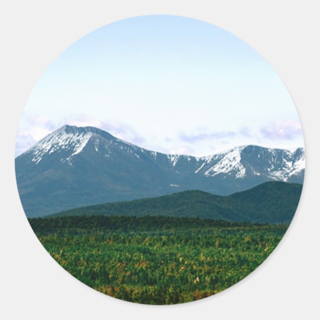 Stickers à enveloppes du mont Katahdin (Devant)