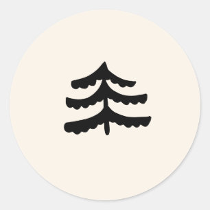 Stickers À feuillage persistant simples