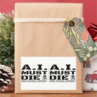 Stickers A.I. Must Die™ Logo (Police militaire)