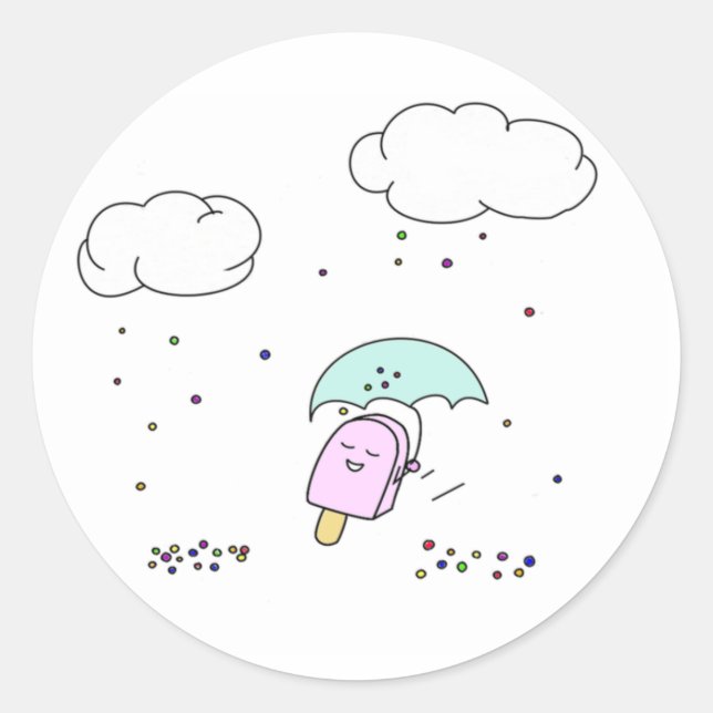 Stickers à pluie (Devant)