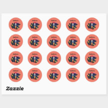 Stickers à roquettes personnalisés