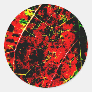 Stickers Abstraits rouges