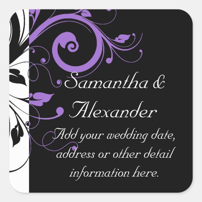 Stickers Accent noir et blanc (Devant)