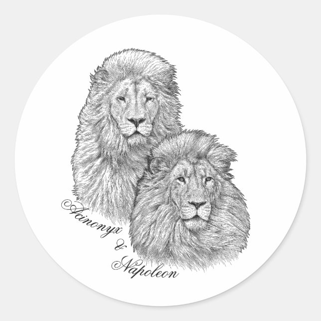 Stickers - Acinonyx & Napoleon (Front)
