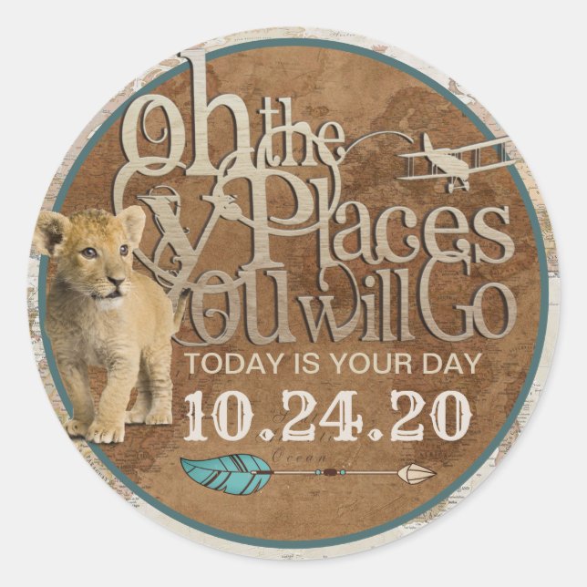 Stickers Adventure Await (Devant)