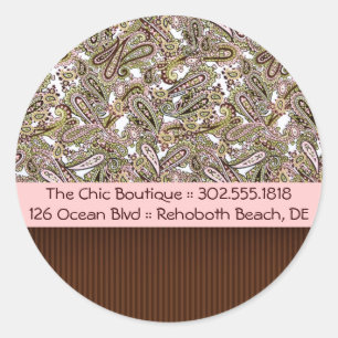 Stickers affaires Chic Paisley