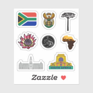 Stickers Afrique du Sud