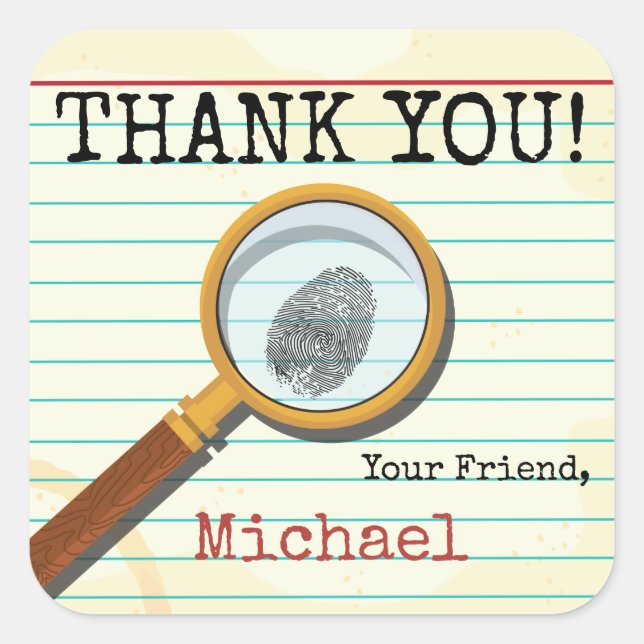 Stickers Agent Secret Spy (Devant)