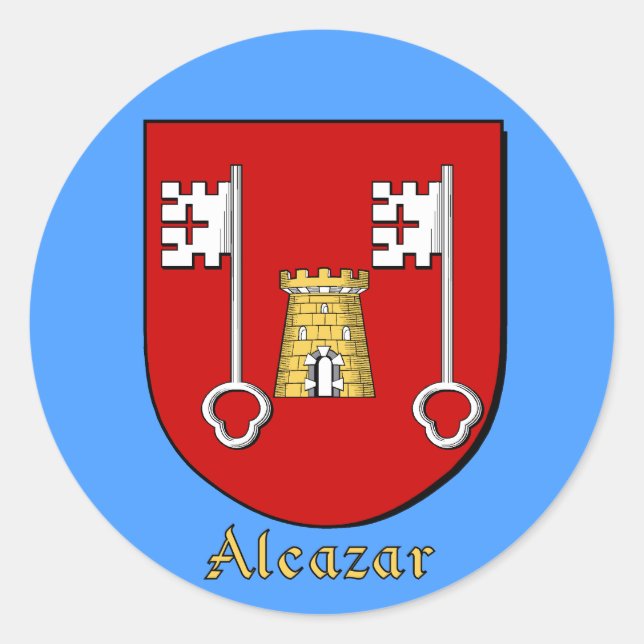 Stickers Alcazar Family Shield (Devant)