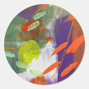 Stickers and Seals in Fall is Falling Down Design