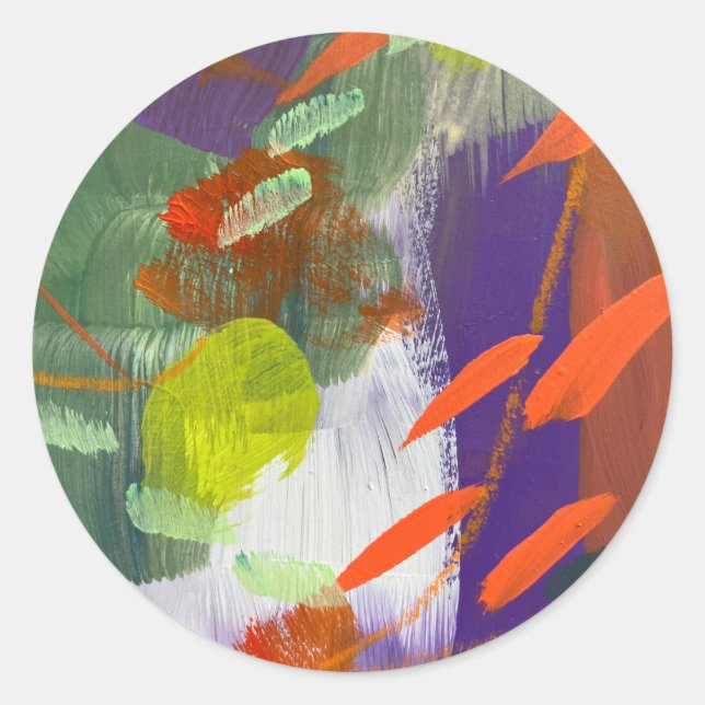 Stickers and Seals in Fall is Falling Down Design (Front)