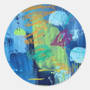 Stickers and Seals in the Underwater Cave Design
