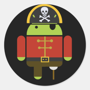 Stickers Android Pirate