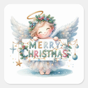 Stickers Angel de Noël