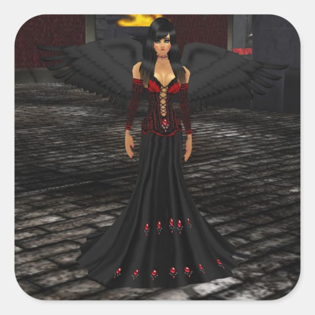 Stickers Angel foncé (Devant)