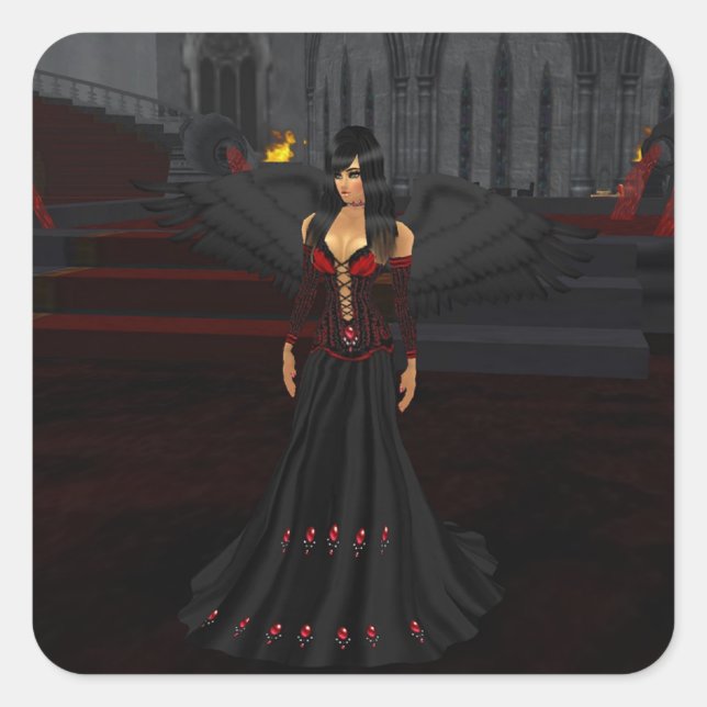 Stickers Angel foncé (Devant)