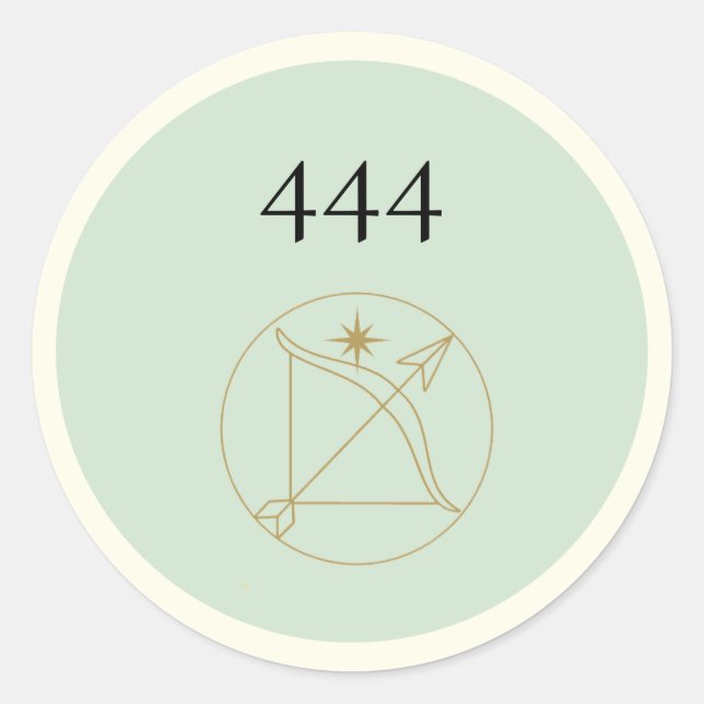Stickers Angel Numéro 444 (Devant)