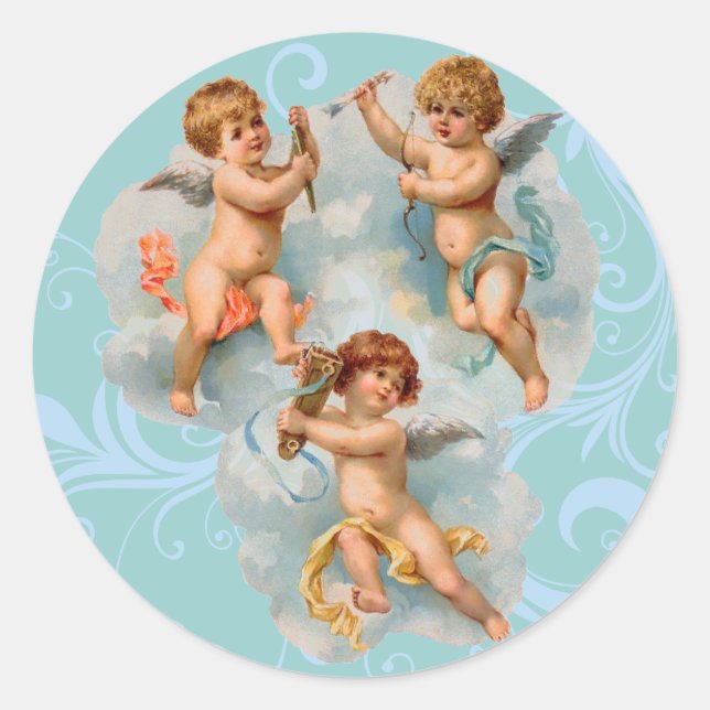 Stickers Angel victorien (Devant)