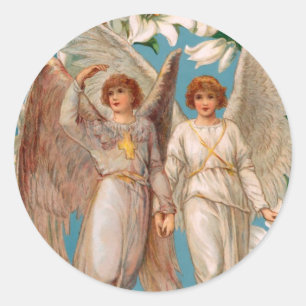 Stickers Angel victorien