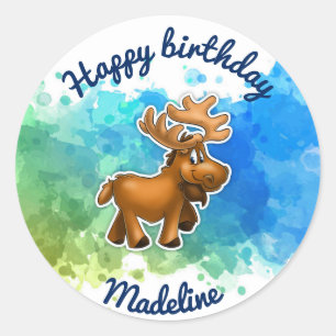 Stickers Anniversaire de l'orignal