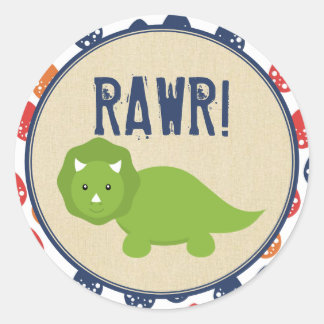 Stickers Anniversaire Dinosaur