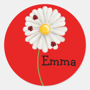 Stickers Anniversaire Lady Bug