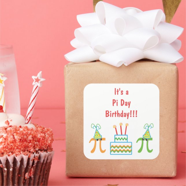 Stickers Anniversaire Pi Day (Fête)