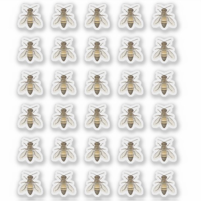 Stickers apiculteur d'abeilles (Devant)