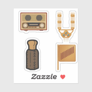 stickers arabie saoudite amusante