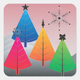 Stickers Arbres de Noël
