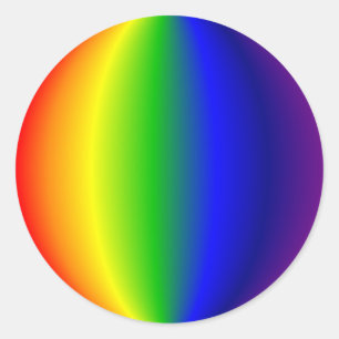 Stickers - Arc-en-ciel sphérique