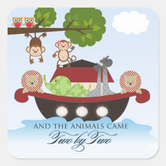 Stickers Arche Noahs - Carré