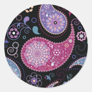 Stickers Arrière - plan Paisley