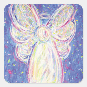 Stickers Art Decal Angel de nuit étoilé