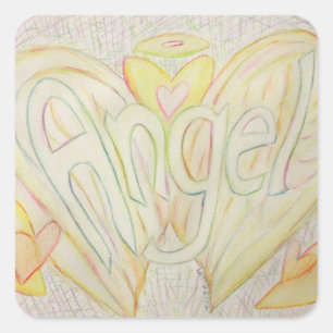 Stickers Art décal Angel Inspiration Word