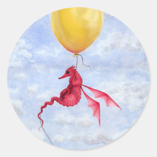 Stickers Art Dragon Imaginaire - En l'air