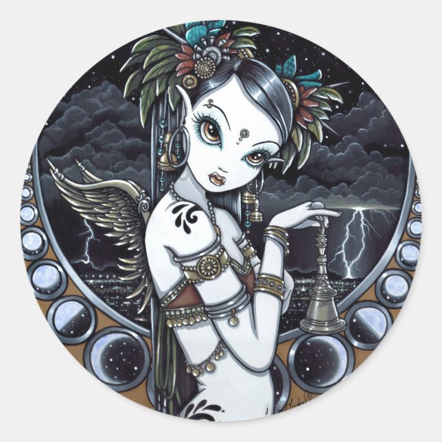 Stickers Art "Melita" Gothique Tribal Fusion Dance (Devant)