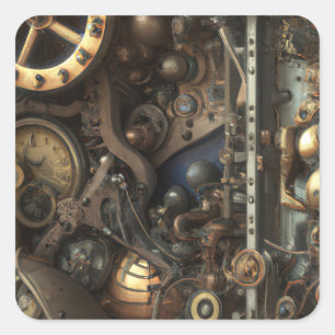Stickers Art Steampunk