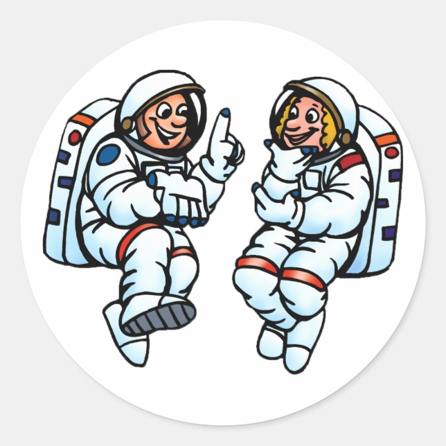 Stickers Astronauts (Devant)