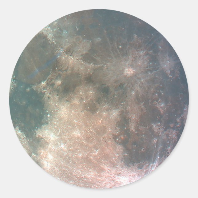 Stickers astronomiques "PLEINE LUNE" (Devant)