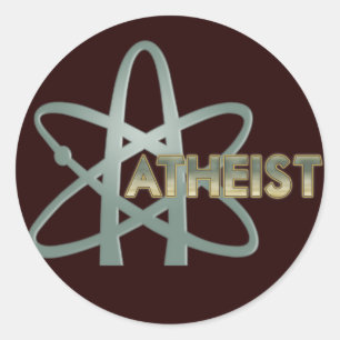 Stickers athée (symbole américain athée)