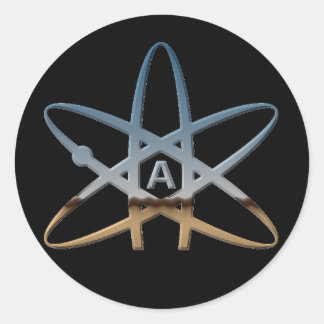 Stickers "Atom" athée