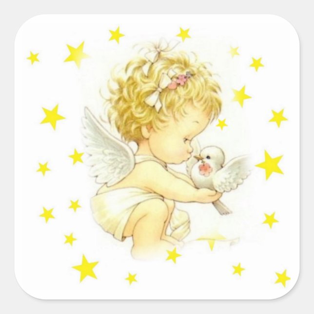 Stickers avec anges (Devant)
