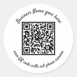 Stickers avec code QR