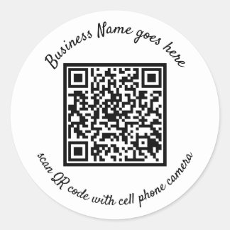 Stickers avec code QR