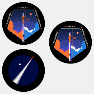 Stickers avec copsub et Spica Mission Patch