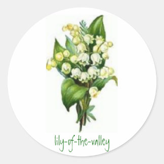 Stickers avec Lily-of-the-Valley Design